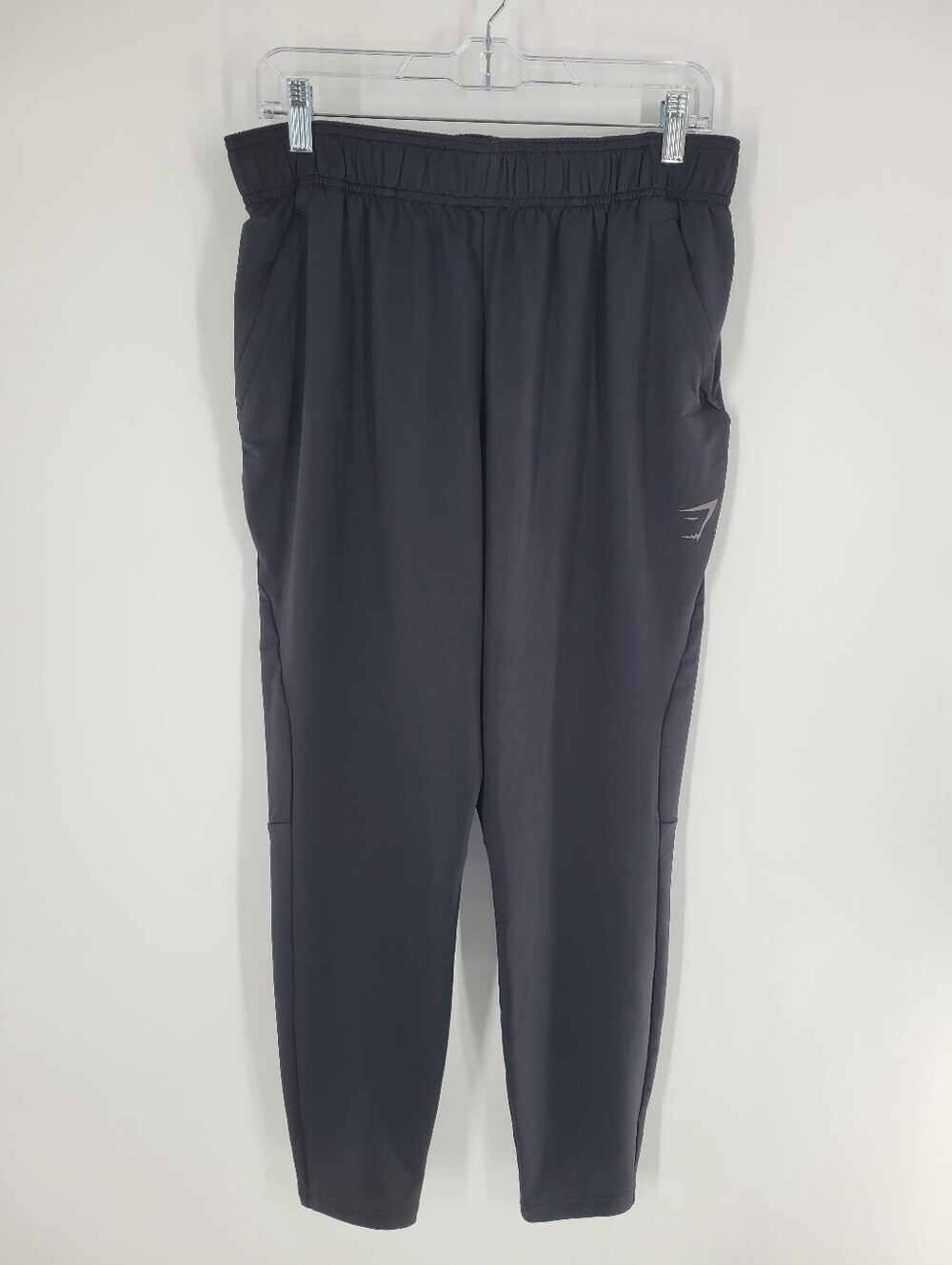 Gymshark Black Mens Athletic Joggers Track Pants Size L